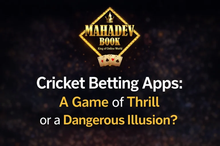 🎯 “Cricket Betting Apps: A Game of Thrill or a Dangerous Illusion?”