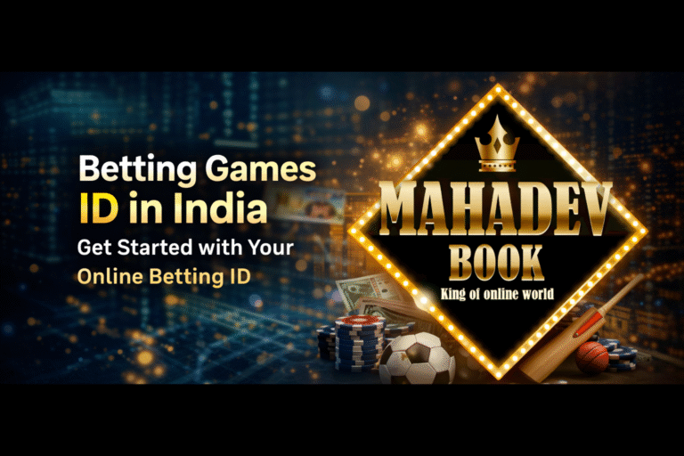 Betting Games ID in India with Mahadev Book logo – online betting ID guide 2026