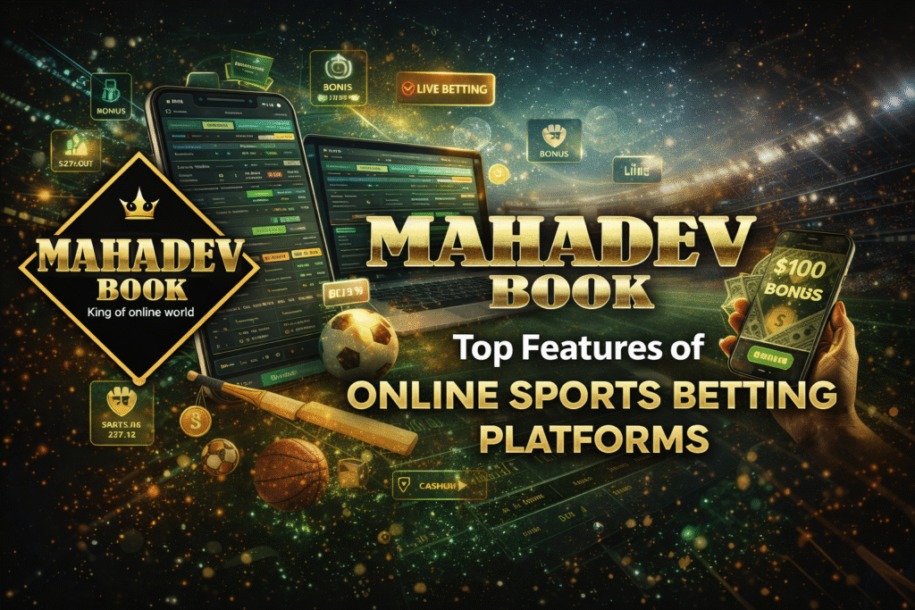 Mahadev Book online sports betting platform features illustration 